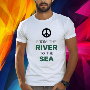 Peace Symbol From The River To The Sea Shirt