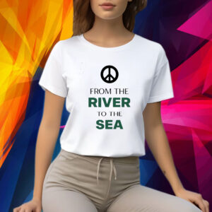 Peace Symbol From The River To The Sea Shirt