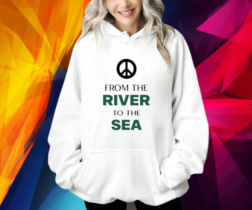 Peace Symbol From The River To The Sea Shirt