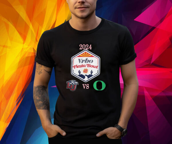 Fiesta Bowl Merch Store Oregon Ducks Vs Liberty Flames 2023-2024 Shirt