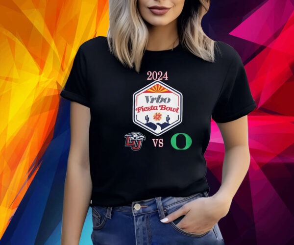 Fiesta Bowl Merch Store Oregon Ducks Vs Liberty Flames 2023-2024 Shirt