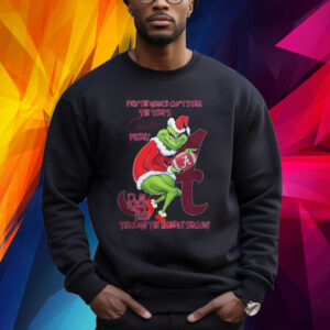 Alabama crimson tide team NFL roll tide even the grinch can’t steal the tide’s christmas pride mascot Shirt