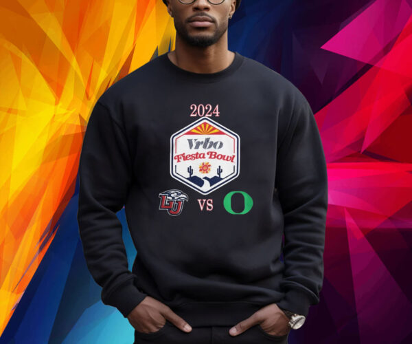 Fiesta Bowl Merch Store Oregon Ducks Vs Liberty Flames 2023-2024 Shirt