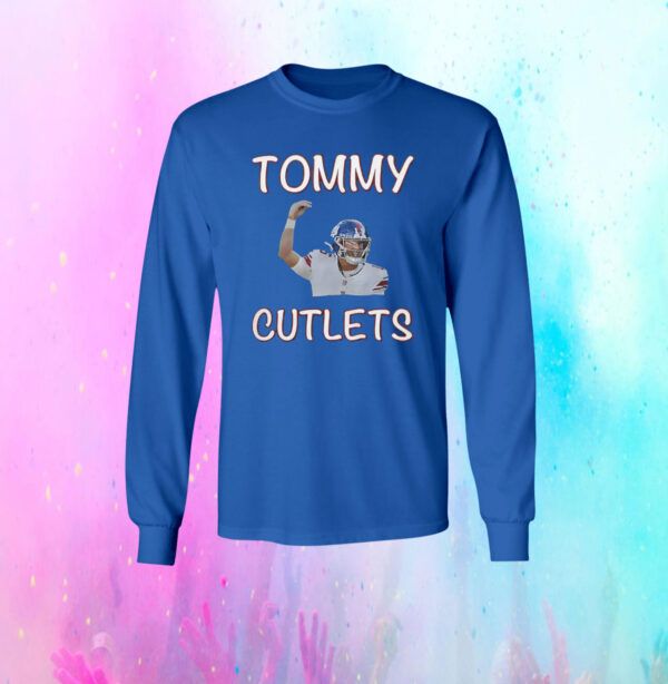 NY Giants Tommy DeVito Cutlets Long Sleeve Shirt