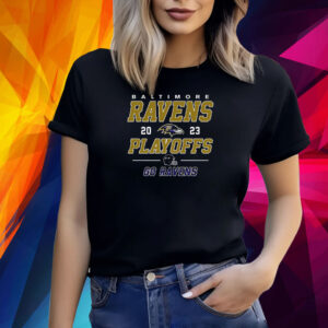 Baltimore Ravens 2023 Playoffs Go Ravens Shirts