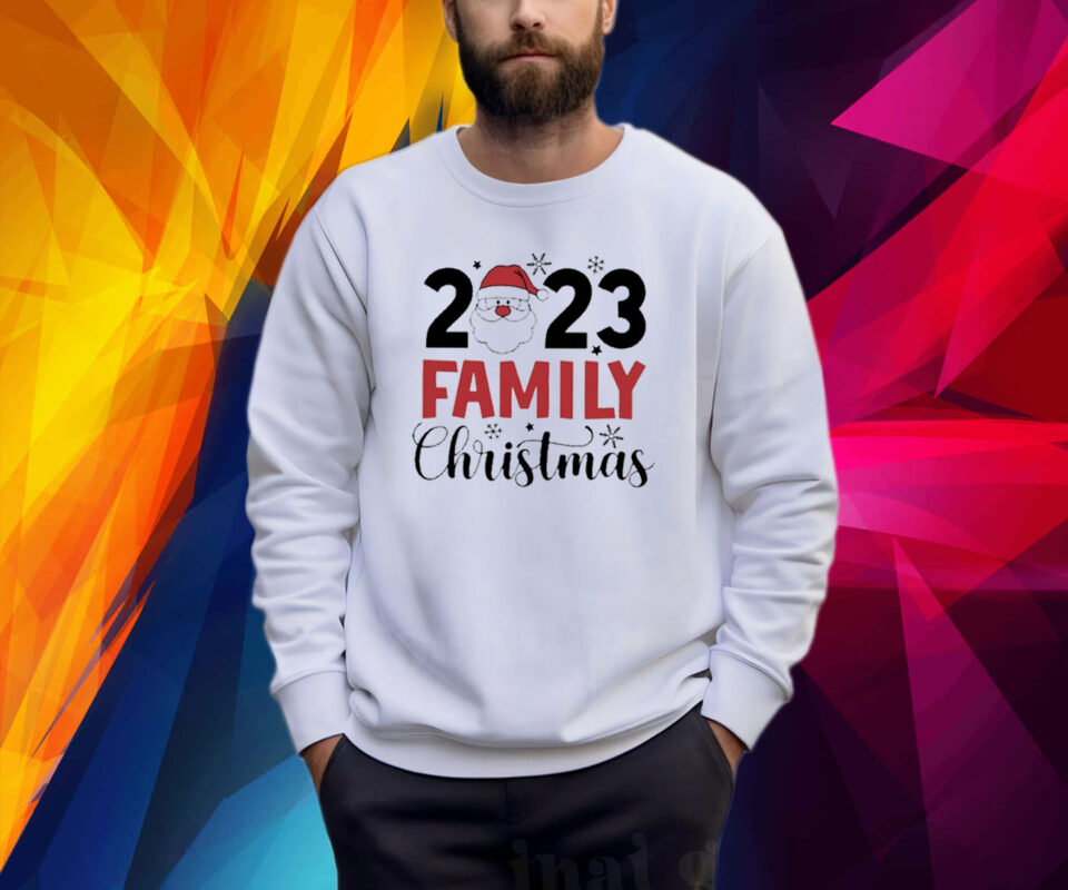 Santa 2023 Family Christmas Sweatshirt