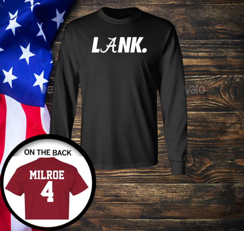 Jalen Milroe Alabama Football Lank Long Sleeve Shirt