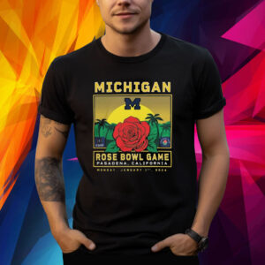 2024 Rose Bowl Michigan Wolverines Shirt