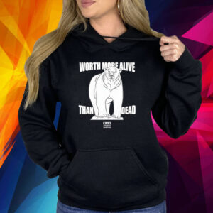 Polar Bear Worth More Alive Than Dead Ban Trophy Hunting Shirt