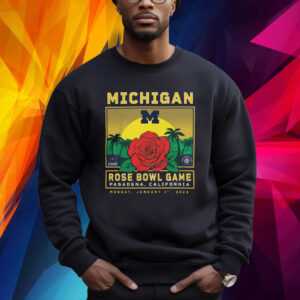 2024 Rose Bowl Michigan Wolverines Shirt