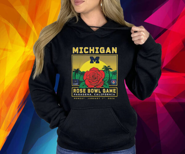 2024 Rose Bowl Michigan Wolverines Shirt