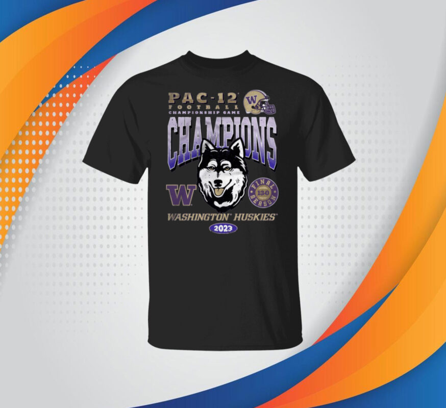 Washington Huskies Uw Pac 12 Championship TShirt