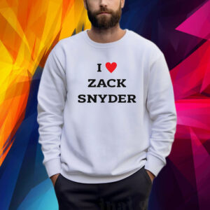 I Love Jack Snyder Sweatshirt