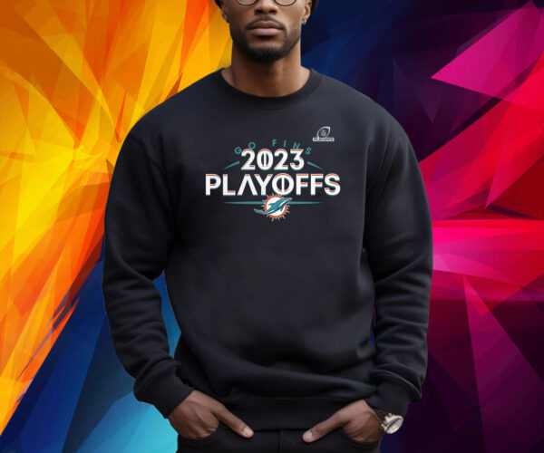 Miami Dolphins Fanatics Branded 2023 Nfl Playoffs T-Shirt