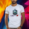 LSU vs Wisconsin Football 2024 ReliaQuest Bowl Logo Matchup Shirt