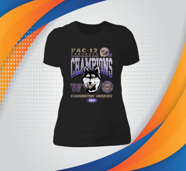 Washington Huskies Uw Pac 12 Championship TShirts