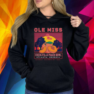 2023 Peach Bowl Merch Ole Miss Rebels Fierce Competitor Shirt