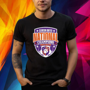 Clemson Tigers Unisex 2023 Ncaa Mens Soccer National Champions Logo Shirt