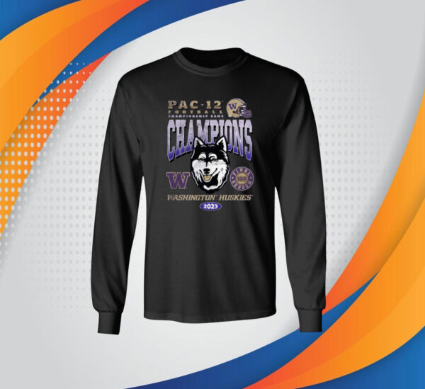 Washington Huskies Uw Pac 12 Championship Long Sleeve Shirt