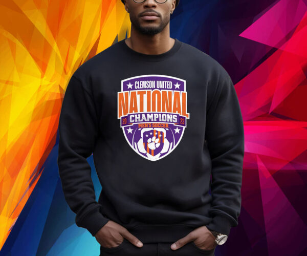 Clemson Tigers Unisex 2023 Ncaa Mens Soccer National Champions Logo Shirt