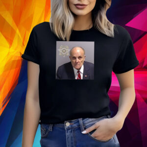 Rudy Giuliani’s Mugshot Fulton County Sheriff’s Office Shirt