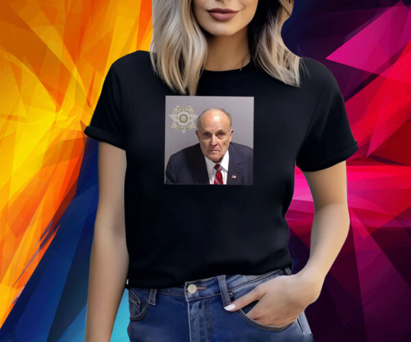 Rudy Giuliani’s Mugshot Fulton County Sheriff’s Office Shirt