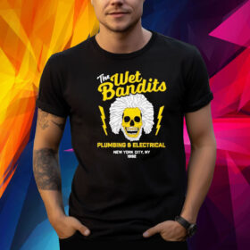 Top The Wet Bandits Plumbing And Electrical Skull Shirt