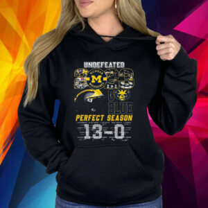 Undefeated 2023 Michigan Wolverines Perfect Season Signature Shirt