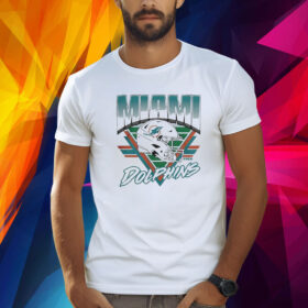 Miami Dolphins Triangle Vintage Shirt