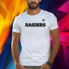 Las Vegas Raiders Fanatics Branded White Hot Shot Shirt