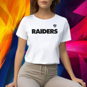 Las Vegas Raiders Fanatics Branded White Hot Shot Shirt