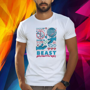 Mr Beast Merch Beast Philanthropy Graffiti Mural Shirt