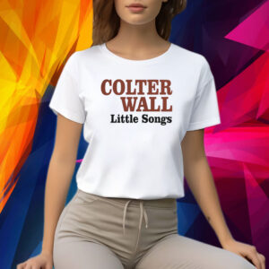 Colter Wall Merch Little Songs Album Shirt