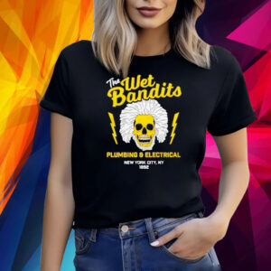 Top The Wet Bandits Plumbing And Electrical Skull Shirt