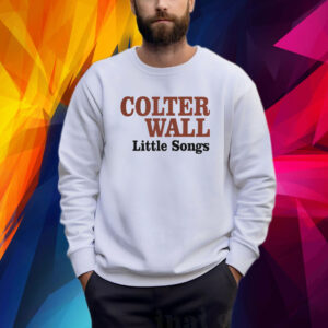 Colter Wall Merch Little Songs Album Shirt