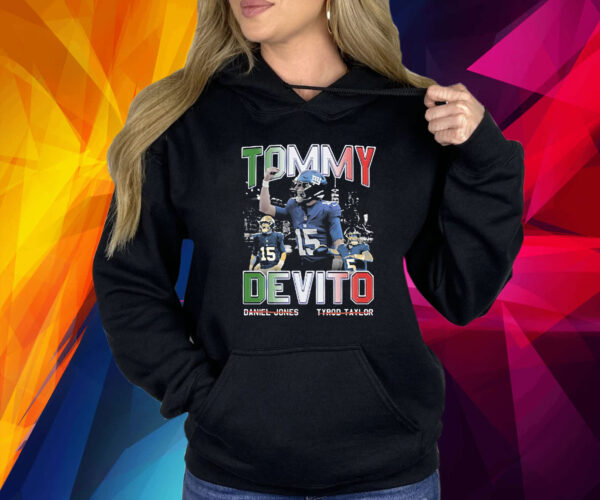 Tommy Devito New York Giants Italian Hoodie