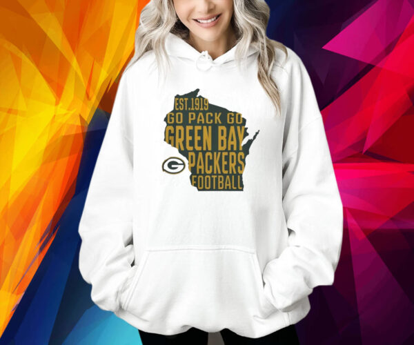 Green Bay Packers Fanatics Branded White Hot Shot Shirt