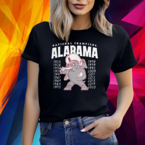 Alabama Football 18X National Championship Shirt