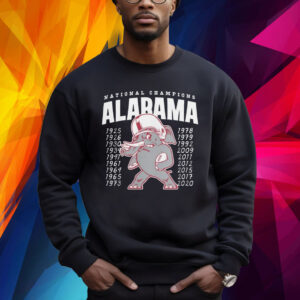 Alabama Football 18X National Championship Shirt