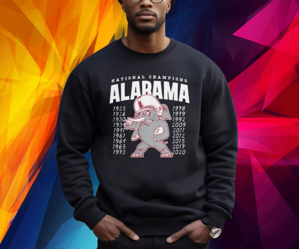 Alabama Football 18X National Championship Shirt