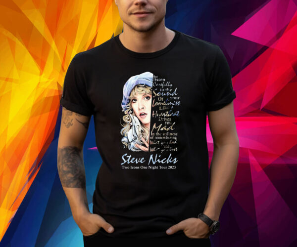 Stevie nicks two icons one night tour 2023 Shirt