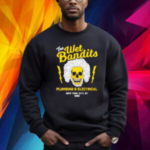 Top The Wet Bandits Plumbing And Electrical Skull Shirt