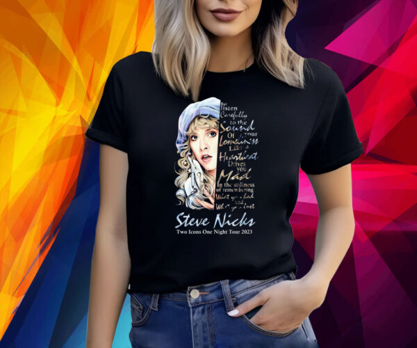 Stevie nicks two icons one night tour 2023 Shirt