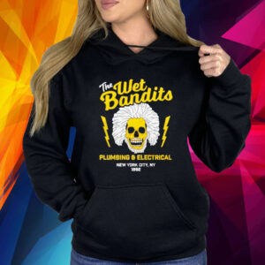 Top The Wet Bandits Plumbing And Electrical Skull Shirt