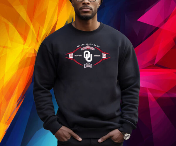 Oklahoma Sooners 2023 Valero Alamo Bowl Shirt