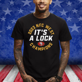 David Lombardi 2023 Nfc West It's A Lock Champions T-Shirt