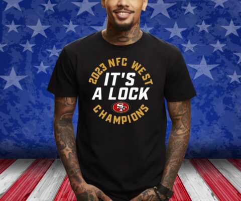 David Lombardi 2023 Nfc West It's A Lock Champions T-Shirt