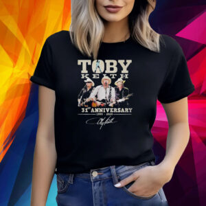 Toby Keith 31st Anniversary 1993 – 2024 Signature Shirt