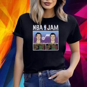 Nba Jam Jazz Markkanen And Kessler Shirts