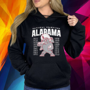 Alabama Football 18X National Championship Shirt